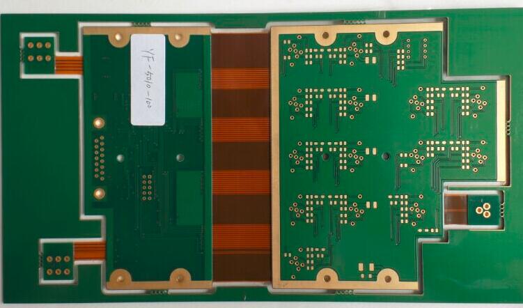 4層軟硬結(jié)合板 Rigid-flex PCB